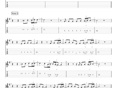 25 Minutes - Michael Learns To Rock - Guitar Instrumental (PDF)