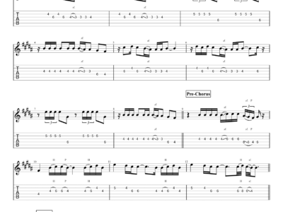 Angel Baby - Troye Sivan - Guitar Instrumental (PDF)