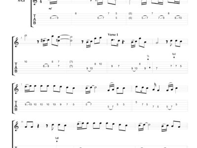 At My Worst - Pink Sweats - Guitar Instrumental (PDF)