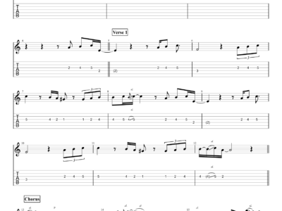 Boulevard - Dan Byrd - Guitar Instrumental (PDF)