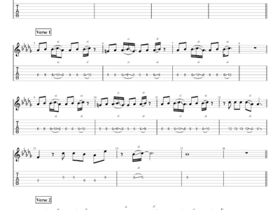 Enchanted - Taylor Swift - Guitar Instrumental (PDF)