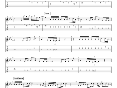 Goodbye - Air Supply - Guitar Instrumental (PDF)