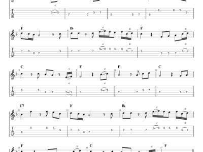 Hey Jude - The Beatles - Instrumental Guitar (PDF)