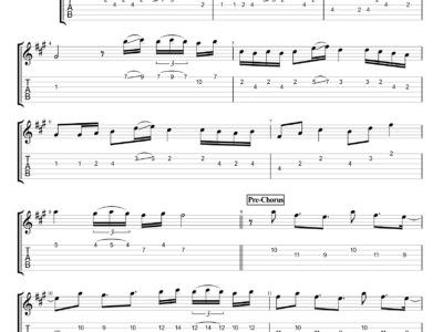 Lily - Alan Walker - Guitar Instrumental (PDF)