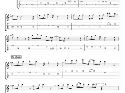 Nothing's Gonna Change My Love For You - GEORGE BENSON - Guitar Instrumental (PDF)