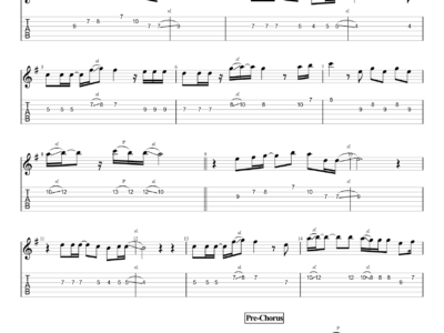 Orange - 7!! - Guitar Instrumental (PDF)