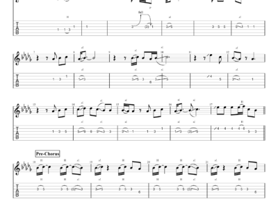 Perfect - Ed Sheeran - Guitar Instrumental (PDF)