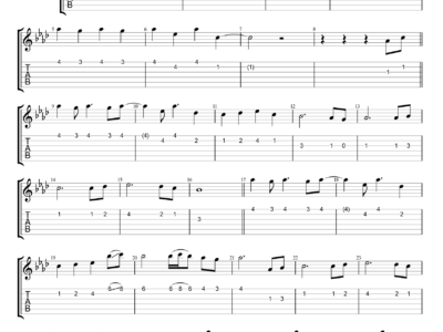 River Flows In You - Yiruma -Guitar Interumental (PDF)