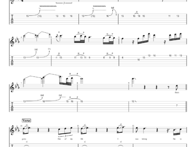 She’s Gone - Steelheart - Guitar Instrumental (PDF)