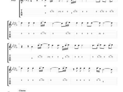 Snowman - Sia - Guitar Instrumental (PDF)
