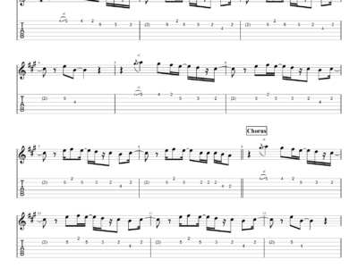 Stereo Hearts - Adam Levine - Guitar Instrumental (PDF)
