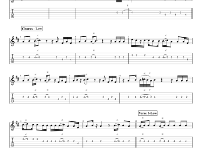 Sun and Moon - Anees - Guitar Instrumental (PDF)