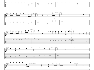 That's Why You Go Away - MLTR - Guitar Instrumental (PDF)