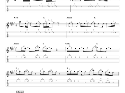 To Be With You - Mr. Big - Guitar Instrumental (PDF)