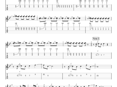 YELLOW - Coldplay -Guitar Instrumental (PDF)