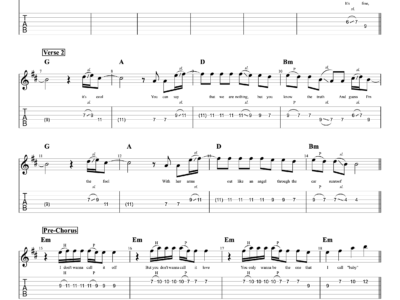 Good Luck, Babe! - Chappell Roan - Guitar Instrumental - Lyrics (PDF)