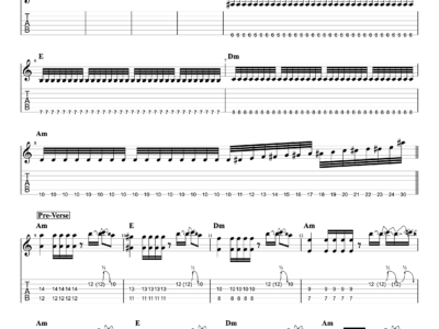 Hysteria - Muse - Electric - Lyrics (PDF)